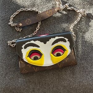 Louis Vuitton Multicolor Eye Motif Crossbody Bag